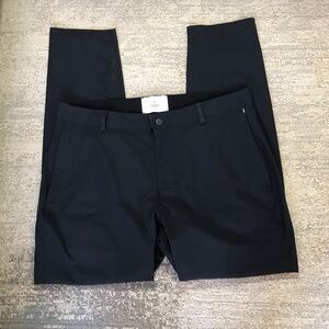 NWOT Reigning Champ Primeflex Water Repellent Straight Leg Trousers Sz 36